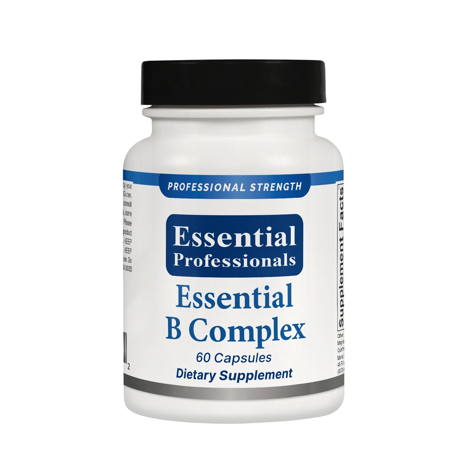 Essential Professionals, Essential B Complex, 60 Capsules UPC 860012213542 | HiLife Vitamins